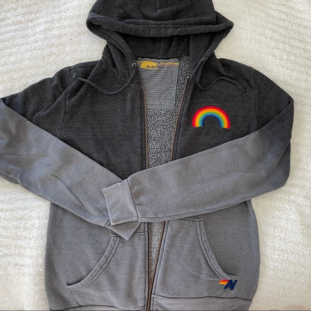 Aviator Nation Zip Hoodie